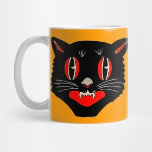 Vintage Halloween Cat 02 Mug
